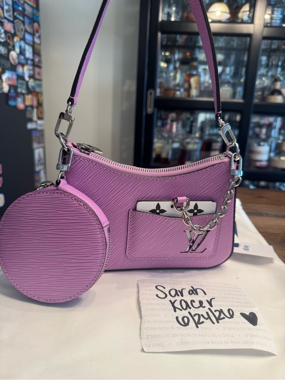 Louis Vuitton Lilac Marellini